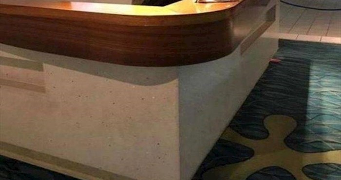Za recepcijom se našao netko tko tamo definitivno ne pripada, ovo je teško objasniti