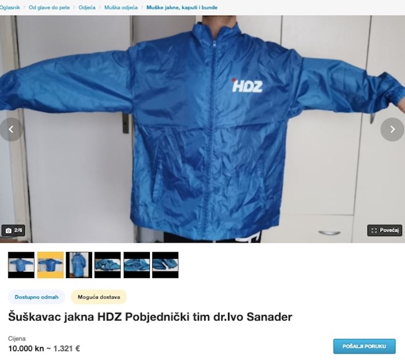 Šuškavac s potpisom Ive Sanadera prodaje se za nevjerojatnih 10 tisuća kuna!