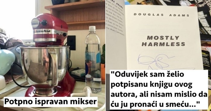 18 cool predmeta koje su ljudi pronašli u kontejnerima za smeće