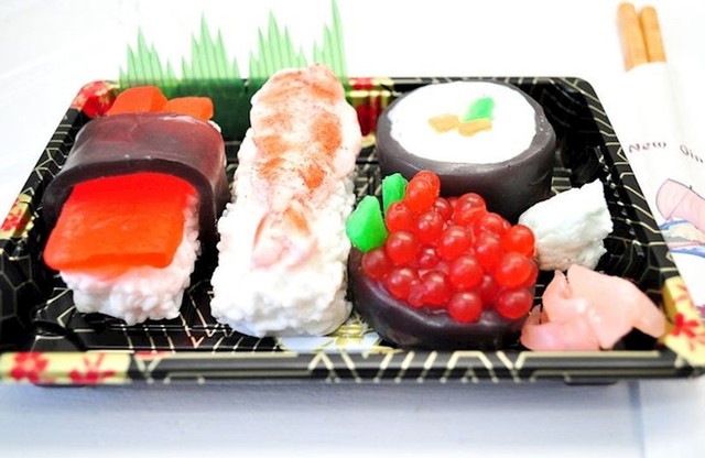 10. Veganski sapuni u obliku sushija.