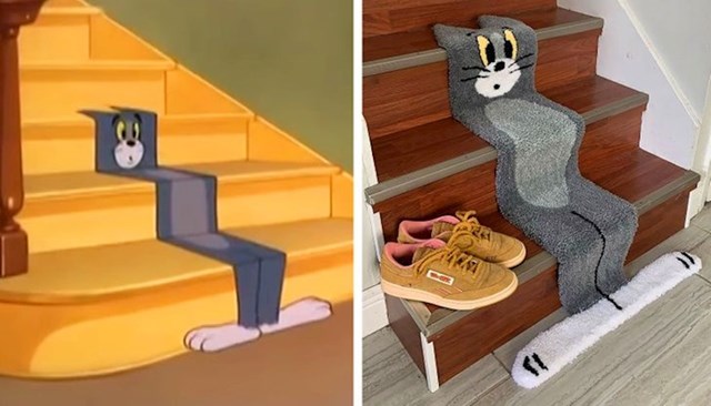1. Tepih u obliku spljoštenog Toma.