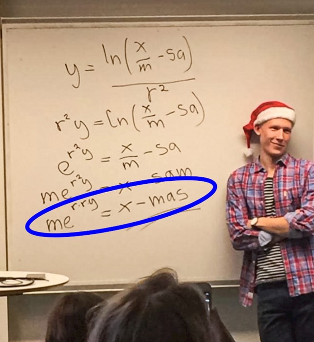 6. Profesor matematike koji je pomogao svojim učenicima da pronađu božićni duh.
