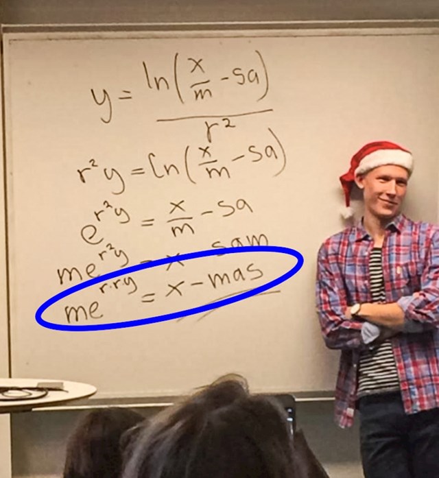 6. Profesor matematike koji je pomogao svojim učenicima da pronađu božićni duh.