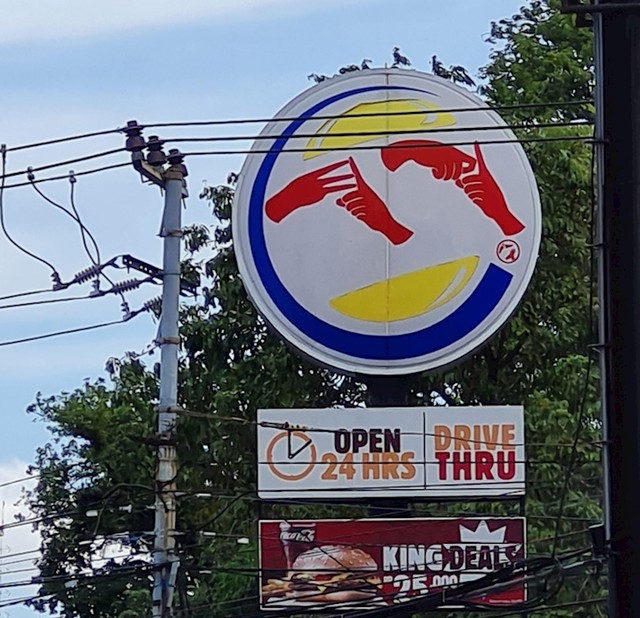 6. Burger Kingov znak na znakovnom jeziku