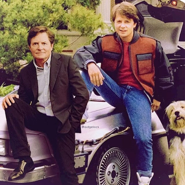 10. Marty McFly i Michael J. Fox