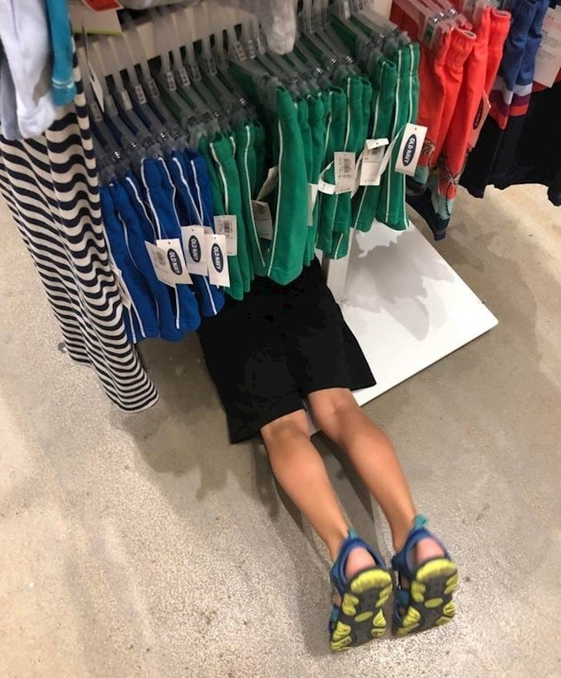 8. Ono kad stvarno, ali stvarno ne voliš shopping