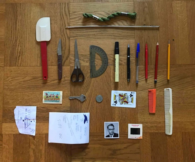 7. "Pronašao sam sve ovo u stolici koju sam danas kupio!"