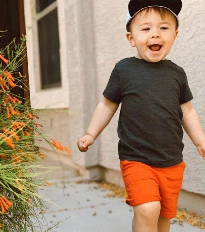 10. "Naš sin godinu dana nakon što je pobijedio rak."