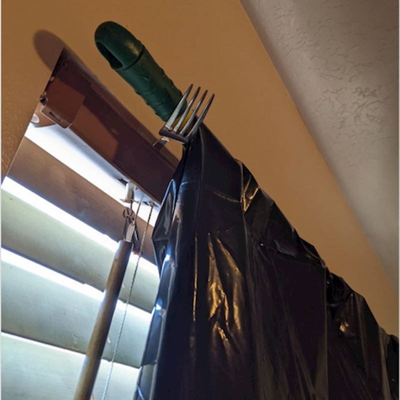 11. Klasične zavjese i karniše su precijenjene!😆