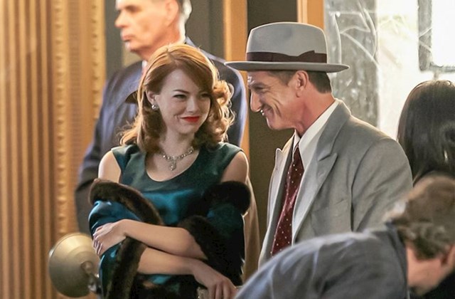 2. Emma Stone (25) i Sean Penn (53)