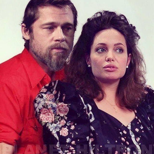 Brad Pitt i Angelina Jolie