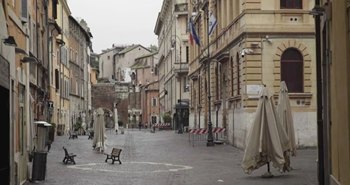 VIDEO Pogledajte kako jezivo izgledaju ulice Rima u doba karantene
