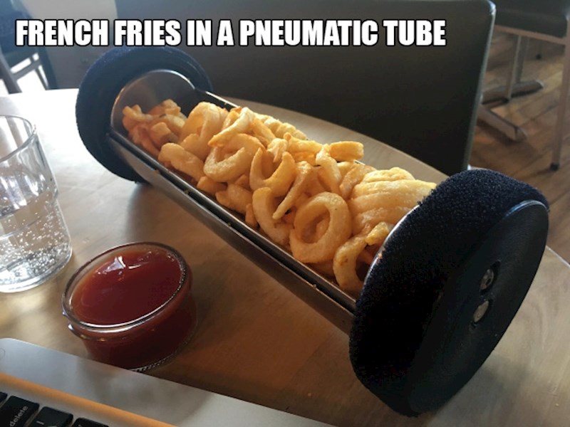 6. Pomfrit u pneumatskoj cijevi