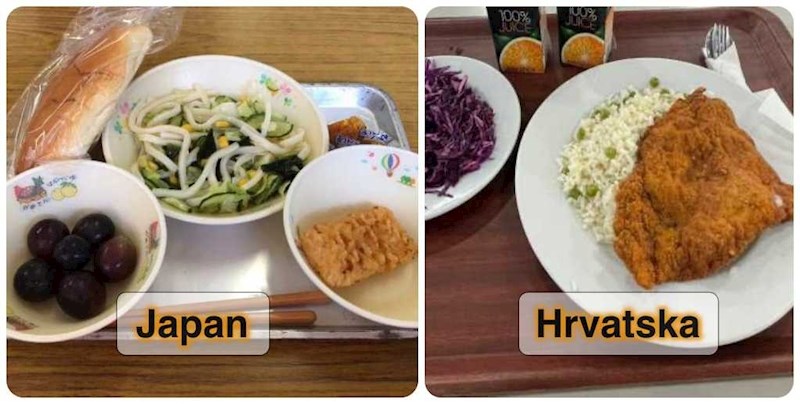 Usporedili smo hranu iz hrvatskih studentskih menzi s 8 drugih zemalja, pogledajte kako stojimo