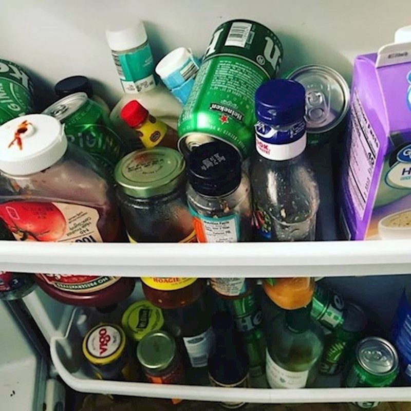 8. Ovako sprema namirnice u frižider