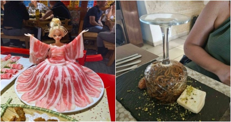 Ovih 19 ljudi ostali su u potpunom šoku kad su im u restoranu poslužili hranu