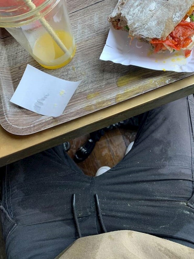 3. Otišao je na izlet i prolio čitav sok po hlačama. Naravno da nije ponio rezervne.