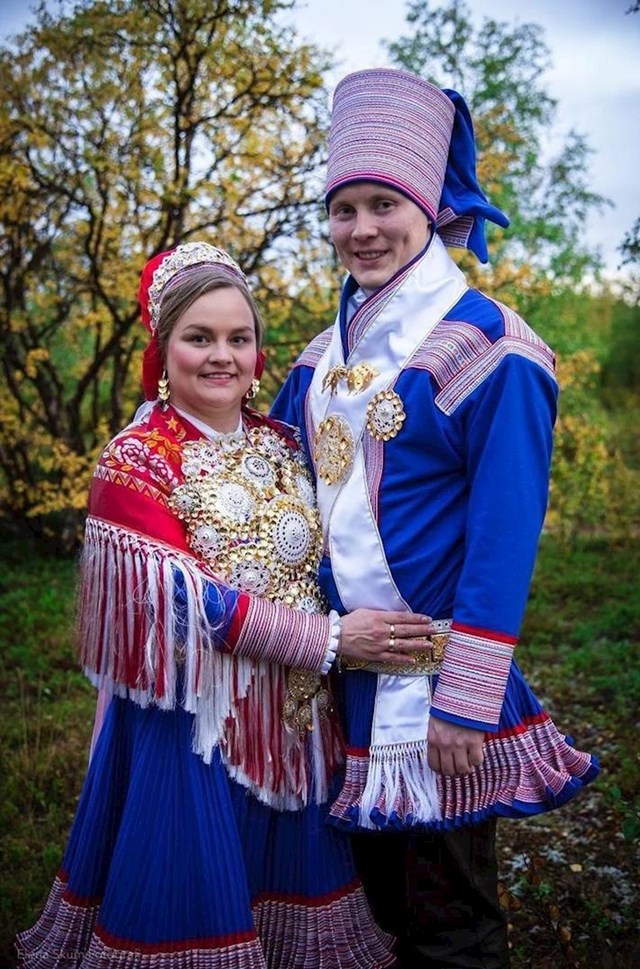 4. Sámi, narod koji živi na sjeveru Norveške, Švedske, Finske i Rusije