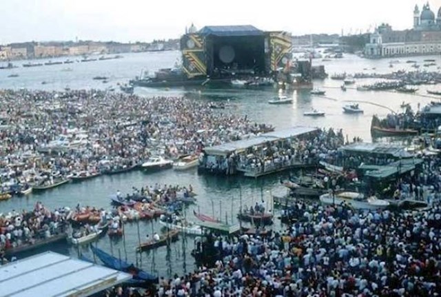6. Nastup Pink Floyda u Veneciji, 1989.