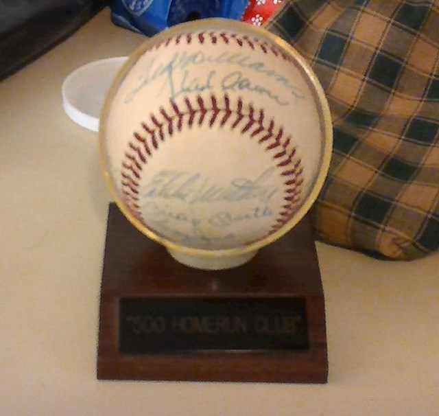 11. Imam bejzbol lopticu koju su potpisali članovi moje omiljene ekipe!