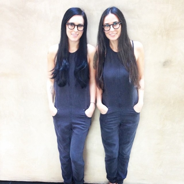 3. Rumer Willis i njezina više blizanka nego li majka, Demi Moore