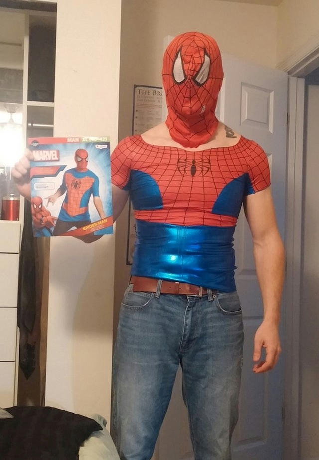 20. Ovo će biti sigurno najoriginalniji Spiderman.