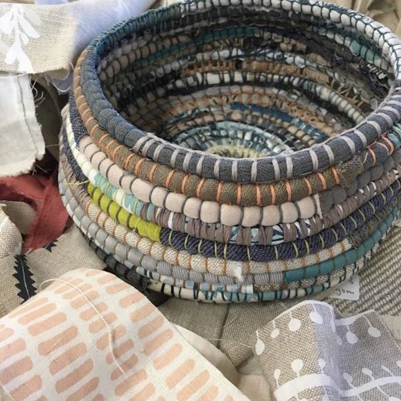 11. Košara od recikliranog tekstila