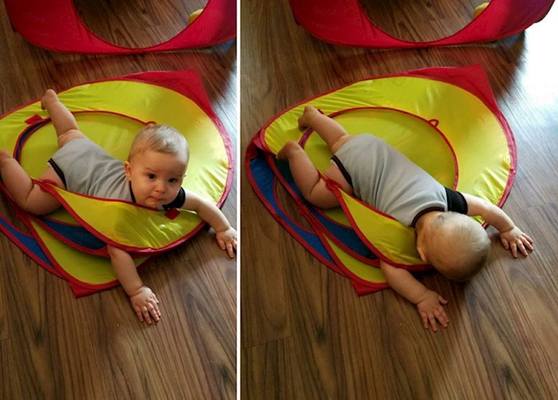 16. Zapetljao se o šator i odustao od života.🤣