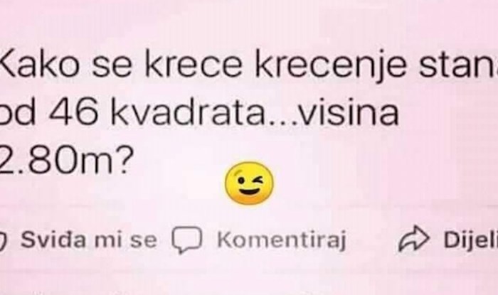 Pitao je ekipu na Fejsu za cijenu farbanja zidova, a svi se smiju odgovoru ovog šaljivca
