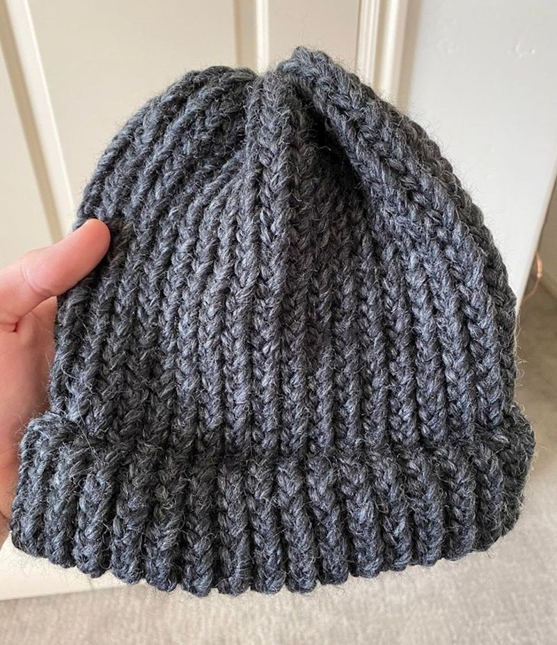 8. Prva vunena kapica koju sam sašio!