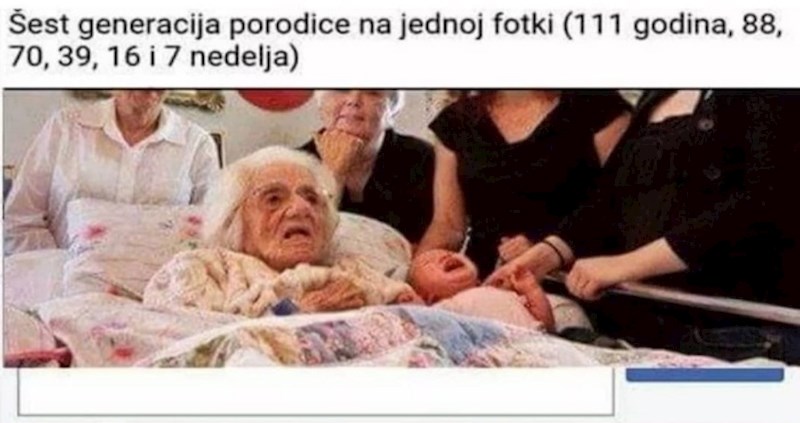 Lik je ostavio urnebesan komentar na obiteljsku fotku; svima nam je to prošlo kroz glavu