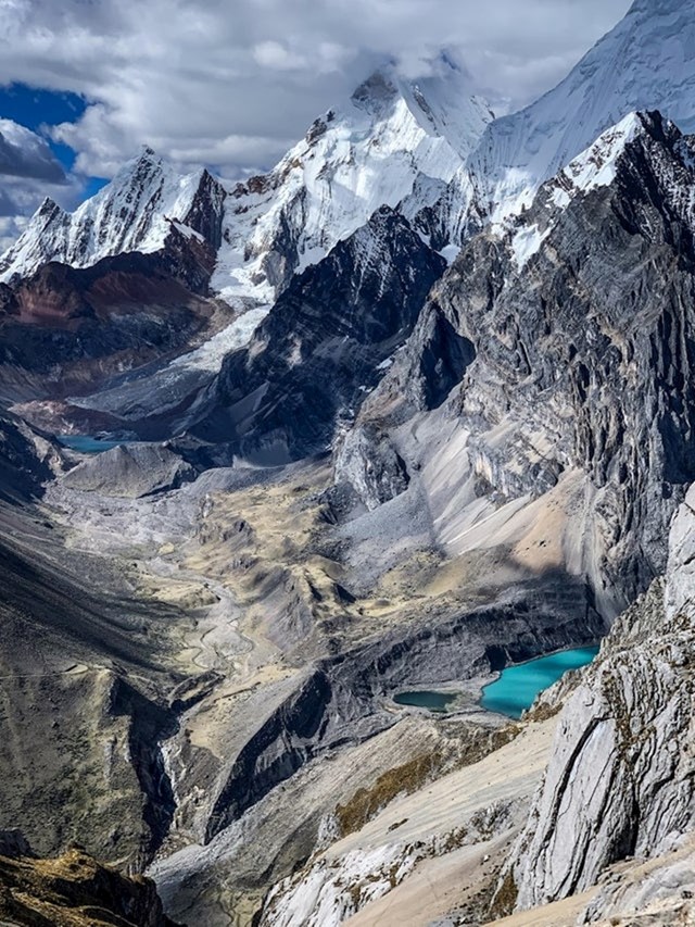 6. "Na 5000 metara nadmorske visine u Peruu, najljepši pogled koji sam ikad vidio."