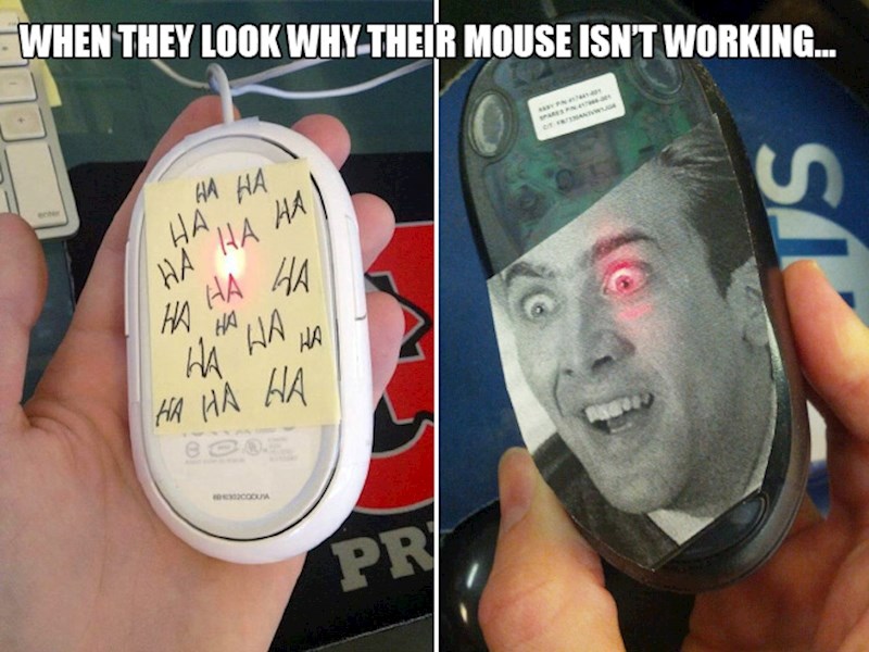 6. Kad se pitaju zašto im miš ne radi...