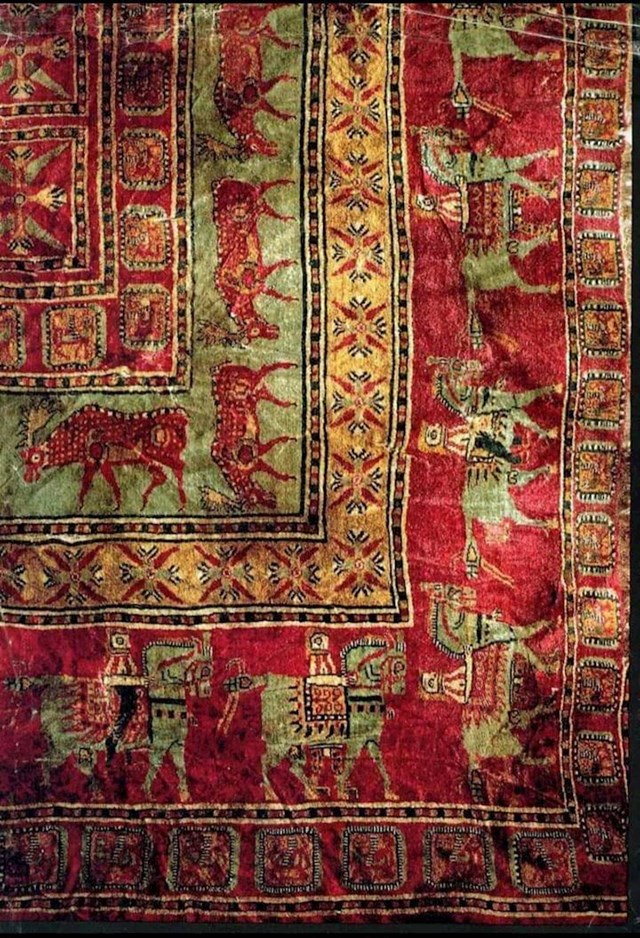 Najstariji perzijski tepih na svijetu.