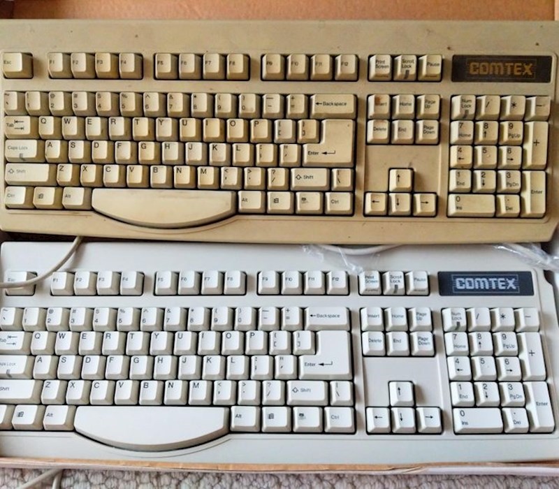 8. Razlika između korištene i potpuno nove tipkovnice