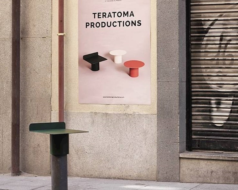 5. Jednostavni aluminijski dodatak običan stupić pretvara u sjedalicu usred grada