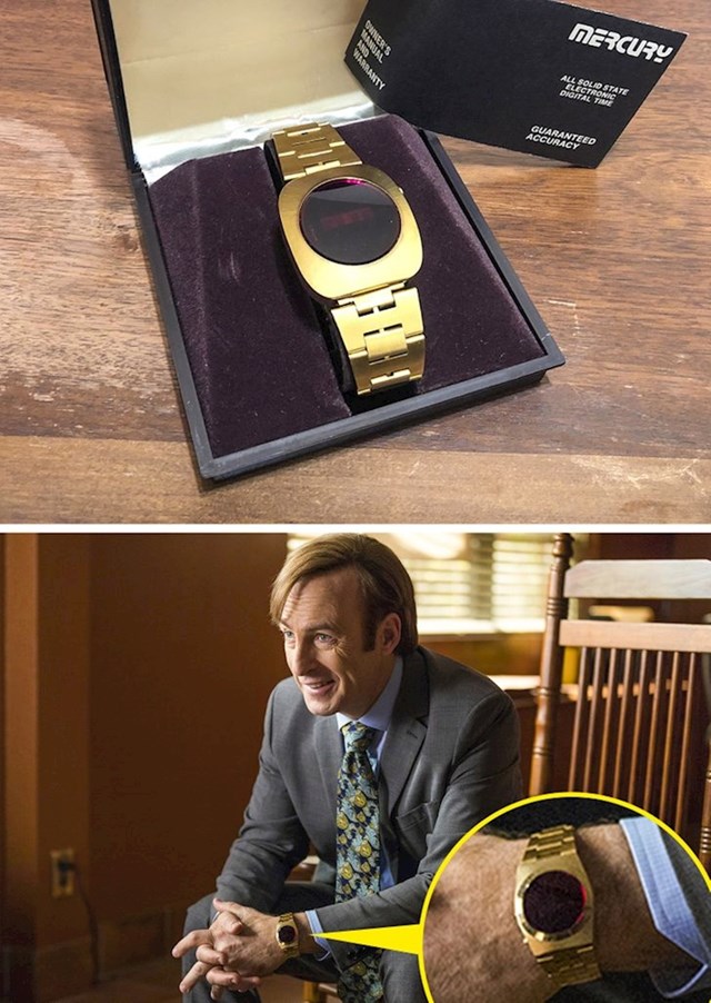 5. Naslijedio sam sat iz serija Breaking Bad i Better Call Saul