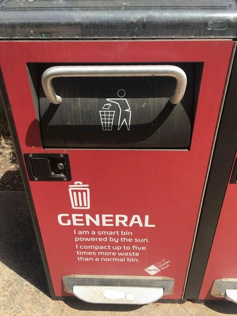 6.U Australiji postoje pametne kante za smeće koje koriste solarnu energiju za kompaktiranje otpada.