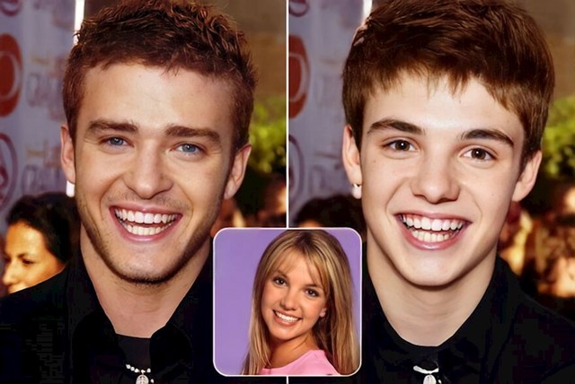 #7 Justin Timberlake i Britney Spears.