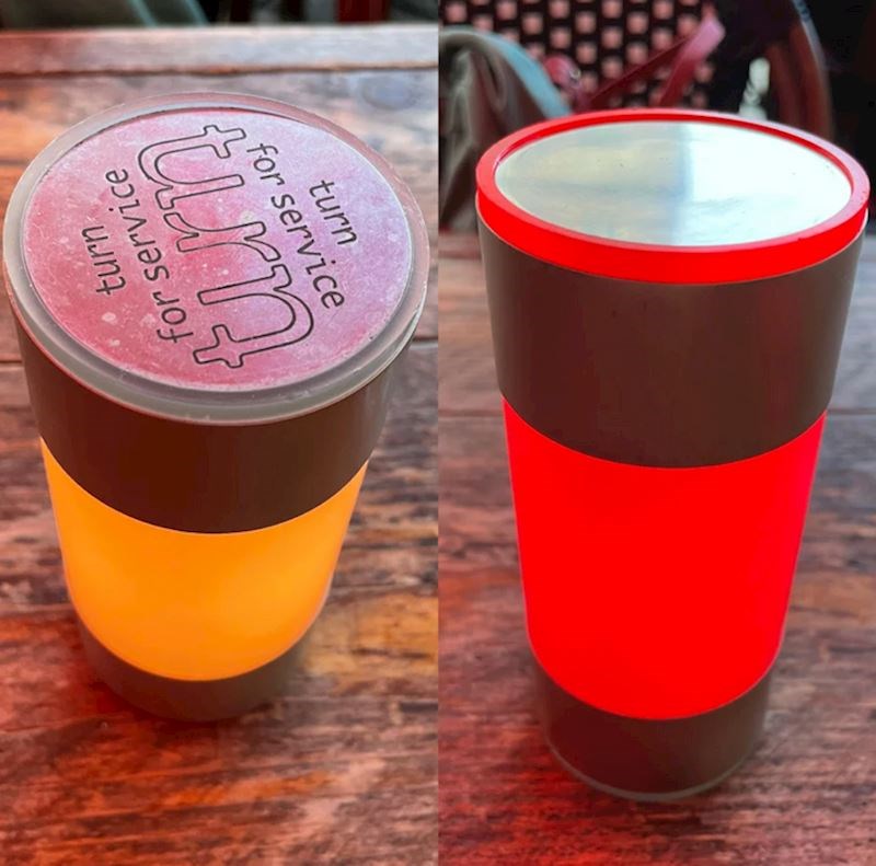 5. Svjetiljka za dozivanje konobara