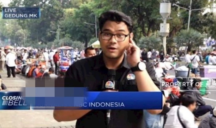 Morate vidjeti ime i prezime ovog novinara iz Indonezije, ekipa s Balkana umire od smijeha