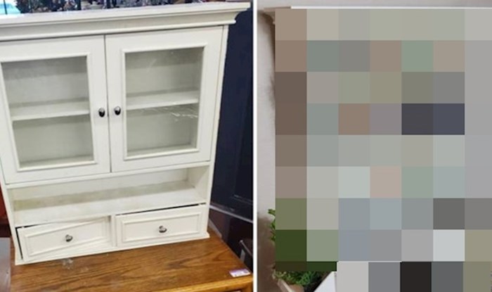 Kreativna mama od stare vitrine napravila je genijalan božićni poklon za kćerku