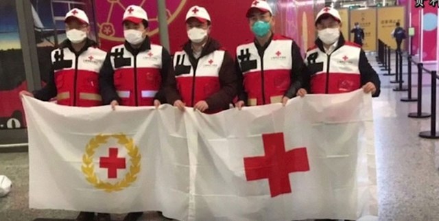 22. Medicinsko osoblje iz Kine odlazi pomoći u borbi protiv koronavirusa u Iran.