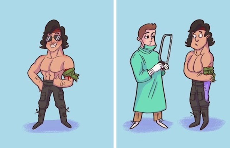 Mit 4: "Podvezivanje uda dovoljno je kako biste ga spasili."