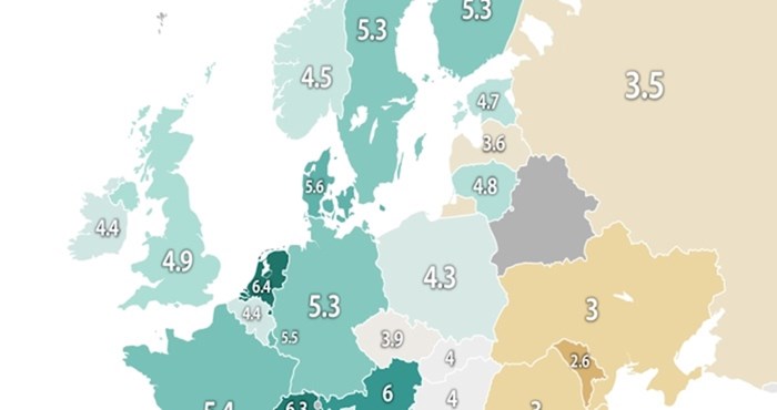 Internetom kruži mapa s ocjenama kvalitete cesta u pojedinim zemljama, evo kako je prošla Hrvatska