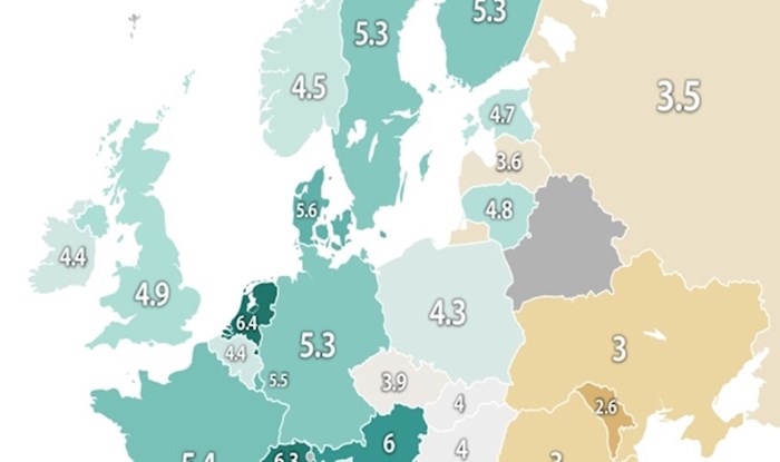 Internetom kruži mapa s ocjenama kvalitete cesta u pojedinim zemljama, evo kako je prošla Hrvatska