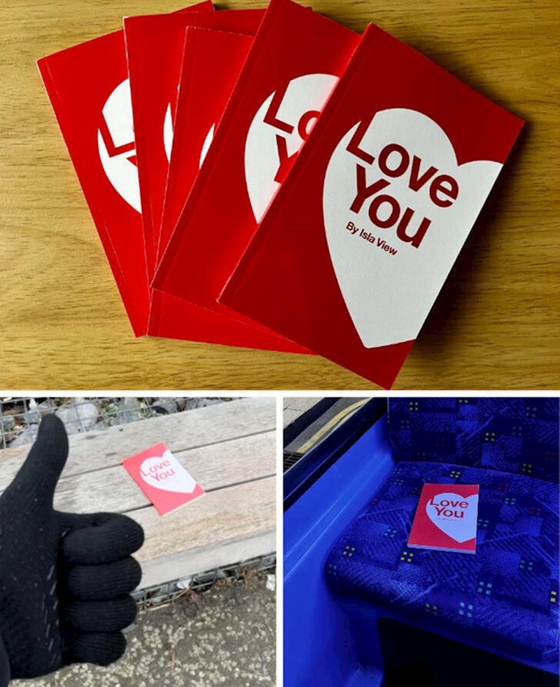 11. Pronašao sam ovo na Amazonu i sada ih ostavljam po gradu