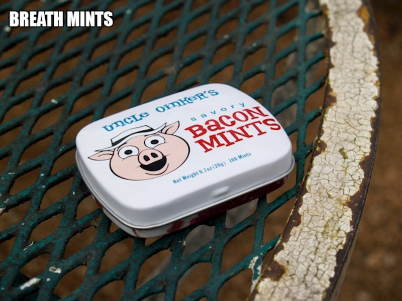 6. Bomboni za osvježivanje daha od slanine