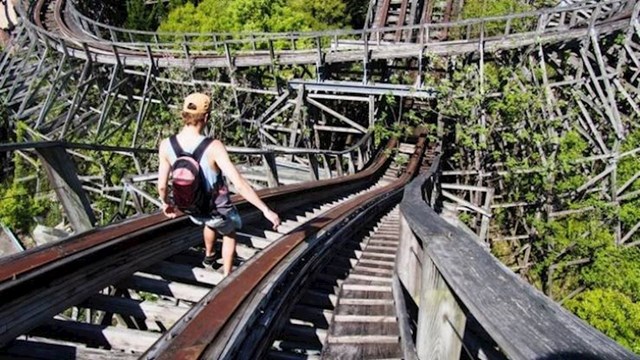 7. Napušteni adrenalinski park u Japanu