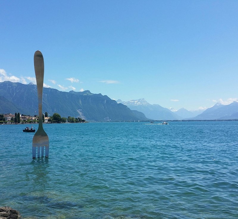 6. "Ugledao sam vilicu koja viri iz mora."